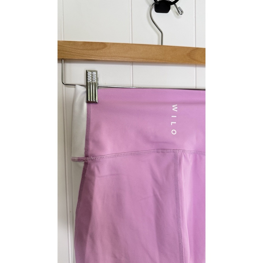 WILO the Label Pink and White Leggings  Colorblock Size S - Picture 10 of 10